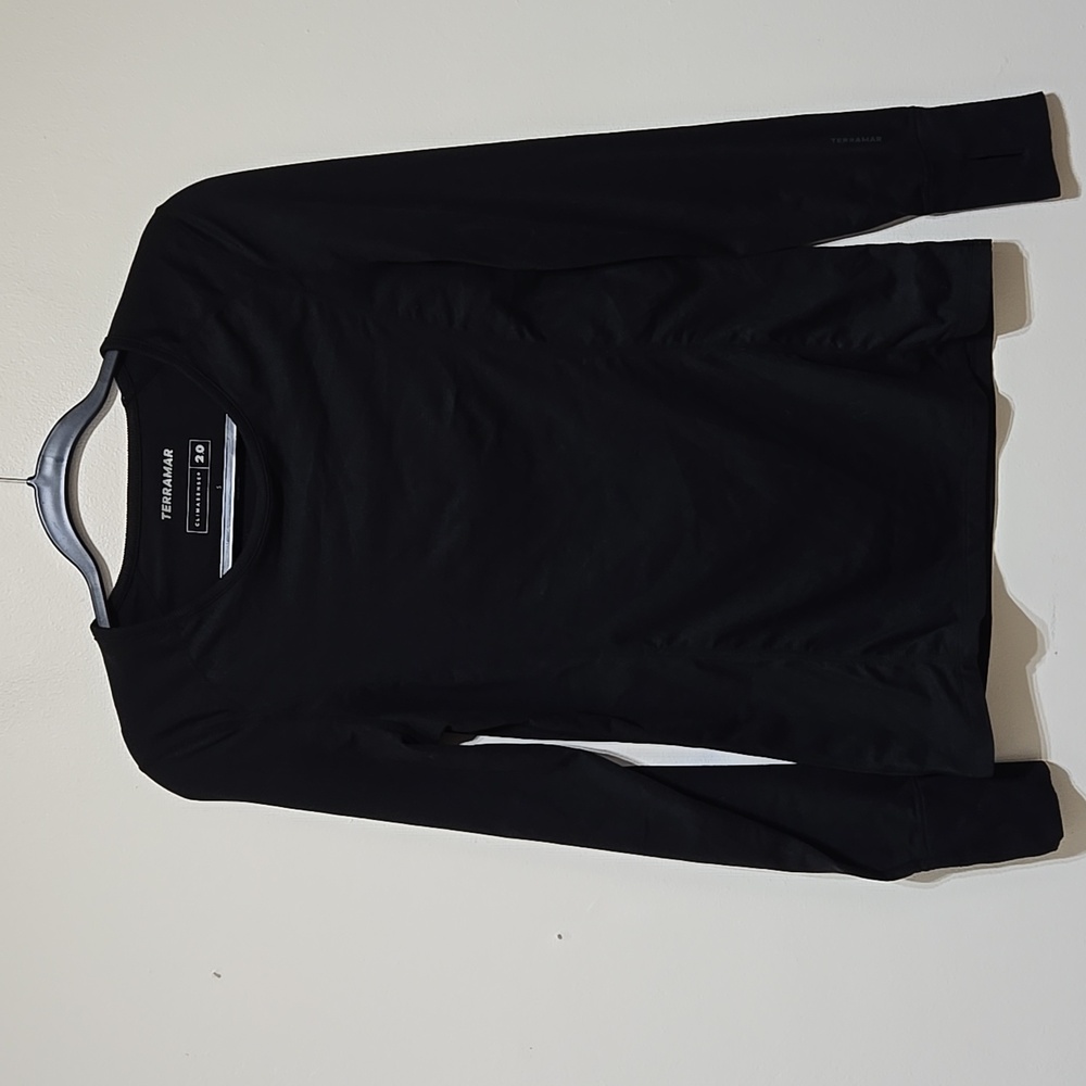 Terramar 2.0 Climasense Black Long Sleve Base Layer Shirt